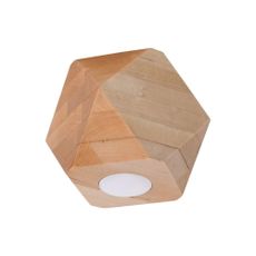 Stropné svietidlo v prírodnej farbe 12x12 cm Vige – Nice Lamps
