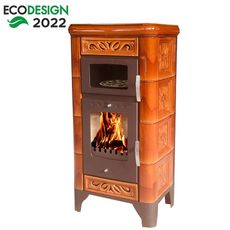 Krbové kachle Bologna II goldbrown 6kw