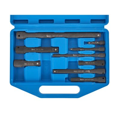 Sada nárazových nadstavcov 1/4" 3/8" 1/2" CrV 9ks (15)