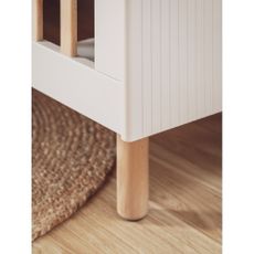 Krémová postieľka 60x120 cm Miloo – Pinio