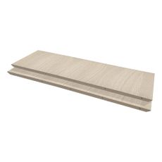 Prídavné dosky k jedálenskému stolu 2 ks v dekore duba 135x48 cm Mezza - Hammel Furniture