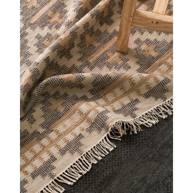 Diamond Carpets India , Ručne viazaný kusový koberec Marsel DE 2256 Multi Colour, 200x290, hnedá, chodba / predsieň