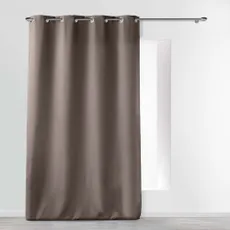 Hnedý záves 140x280 cm Essentiel – douceur d'intérieur