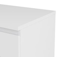 Biela vysoká komoda 77x107 cm Nova – Tvilum