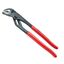 Inštalatérske kliešte s drážkovaným spojom 250 mm KNIPEX 89 01 250 - leštená hlava, plastové puzdrá