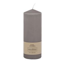 Sivá sviečka Eco candles by Ego dekor Top, doba horenia 50 h