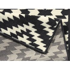 Hanse Home , Behúň Basic 102824, 80x200, čiernobiela, chodba / predsieň