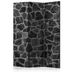 Paraván Black Stones Dekorhome 135x172 cm (3-dielny)