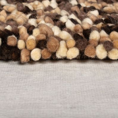 Flair Rugs , Kusový koberec Noodle Udon Natural, 200x290, hnedá, obývacia izba