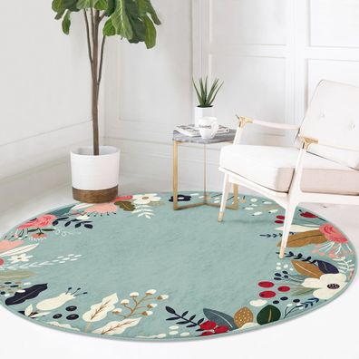 Prateľný okrúhly koberec vhodný pre robotické vysávače ø 100 cm Comfort – Mila Home