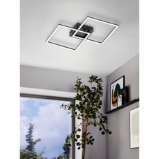 Eglo 75553 - LED  Stmievateľný prisadený luster PALMAVES LED/28W/230V 3000-6500K+DO