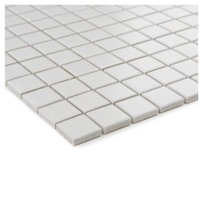 Weiss Uni mat 30,2x30,2x0,4