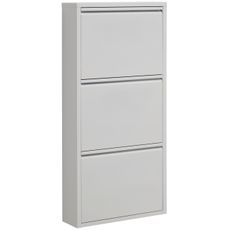Carryhome VÝKLOPNÁ SKRINKA NA TOPÁNKY, biela, 50/103,5/15 cm