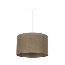 Duolla - Luster na lanku ROLLER 1xE27/15W/230V pr. 40 cm hnedá