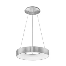 LED luster Rando Thin 38 strieborná