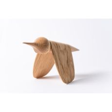 Soška z dubového dreva (výška 11,5 cm) Tica – Gazzda