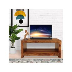 indickynabytok.sk - TV stolík Tara 100x45x45 indický masív palisander