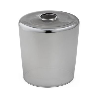 Náhradné sklo k lustru E14 pr. 11 cm šedá