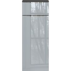 Sivá vysoká závesná kúpeľňová skrinka 36x93 cm Vasio – Germania