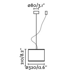 FARO 64314-48 - Luster na lanku MAMBO 1xE27/15W/230V ratan/čierna