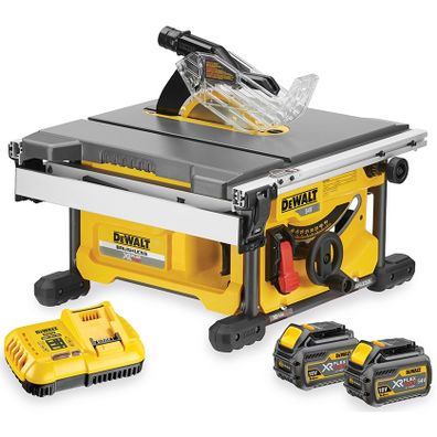 Aku stolová píla 210mm, 2x 6,0 Ah 54V DeWALT DCS7485T2 FLEXVOLT