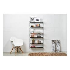 Trojposchodový regál Metaltex Libro, šírka 70 cm
