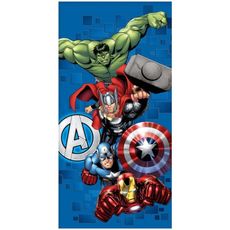 Bavlnená plážová osuška Avengers útočia - 100% bavlna, froté s gramážou 320 gr./m² - 70 x 140 cm