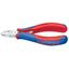 Bočné frézy pre elektroniku 115 mm KNIPEX 77 02 115 - leštená hlava, viaczložkové puzdrá