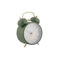 Karlsson 6009DG dizajnový budík zelený, priemer 12cm