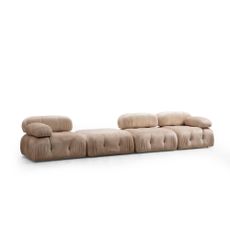 Taburetka Bubble v škandinávskom štýle  95 cm, krémová