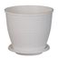 Kvetináč  RATTAN 16 L biely
