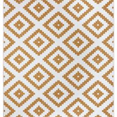 NORTHRUGS - Hanse Home koberce Kusový koberec Twin-Wendeteppiche 105794 Ochre – na von aj na doma - 160x230 cm