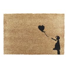 Rohožka z kokosového vlákna 40x60 cm Girl With a Ballon – Artsy Doormats