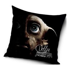Vankúš Harry Potter - motív Dobby is a Free Elf - 40 x 40 cm