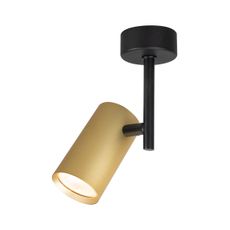 Brilagi - Bodové svietidlo SELE VERTICAL 1xGU10/30W/230V čierna/zlatá