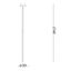 Ideal Lux - LED Luster na lanku FILO LED/3,5W/230V 3000K CRI 90 biela