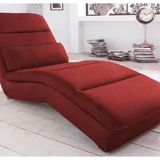 Relaxačne ležadlo Yankee, červená látka%