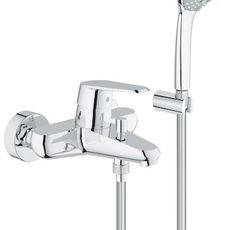 Vaňová batéria Grohe Eurodisc so sprchovacím setom chróm 33395002