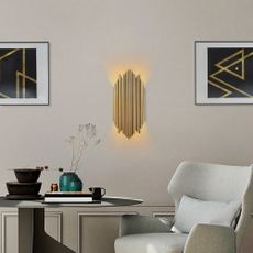 Nástenné svietidlo v zlatej farbe Kara – Opviq lights