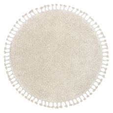 Dywany Łuszczów Kusový koberec Berber 9000 cream kruh - 160x160 (priemer) kruh cm