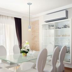 Napájací kábel 1xE27/60W/230V šedá/porcelán
