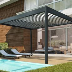 Bioklimatická pergola 3x3 m BIOCLIMATIC 33 Lanitplast