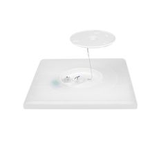 LED kúpeľňové stropné svietidlo NIVERA LED/24W/230V IP54 30x30 cm biele