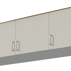 Skriňový nadstavec Bremen, 181 cm, dub sonoma/biela