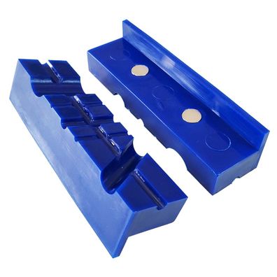 Magnetické čeľuste SOFT s drážkami - 115 mm - 2 ks