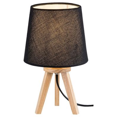 Rabalux 2069 - Stolná lampa LYCHEE 1xE14/25W/230V čierna