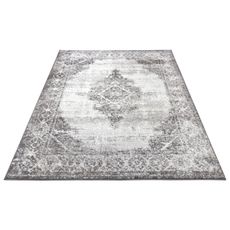 Hanse Home , Kusový koberec Shine 105918 Retro Cream Black, 120x170, šedá, obývacia izba