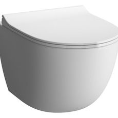 WC závesné VitrA Sento mat zadný odpad 7748-001-0075