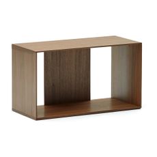 Modulárny policový systém v dekore orecha v prírodnej farbe 67x38 cm Litto – Kave Home