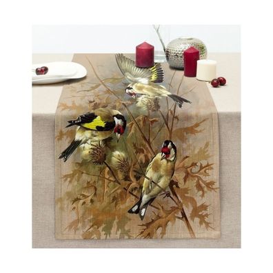 Behúň na stôl 40x130 cm Yellow Bird – Mila Home